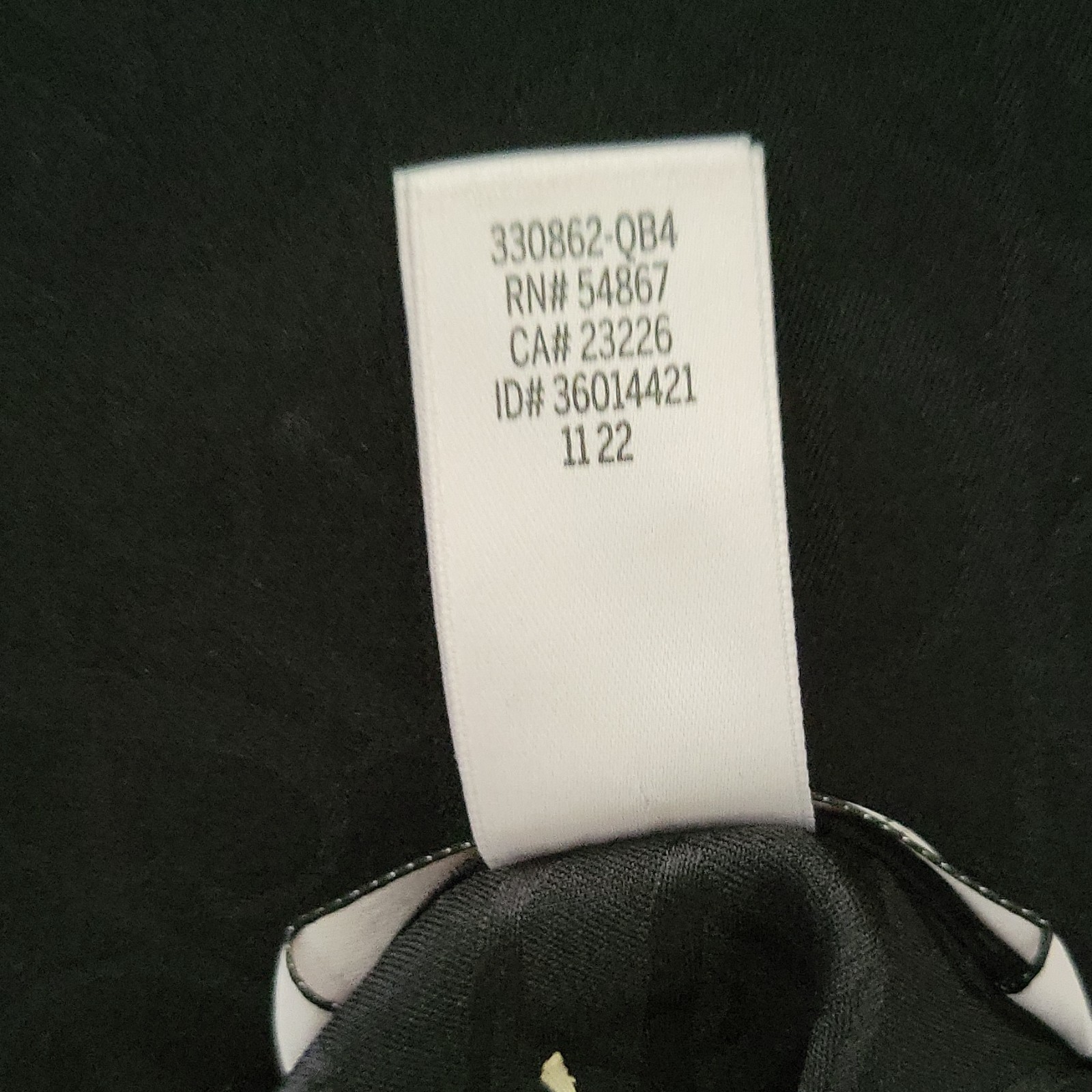 Victoria’s Secret Women’s Black Monogram Satin Polyester Scoop Neck Tank Top M