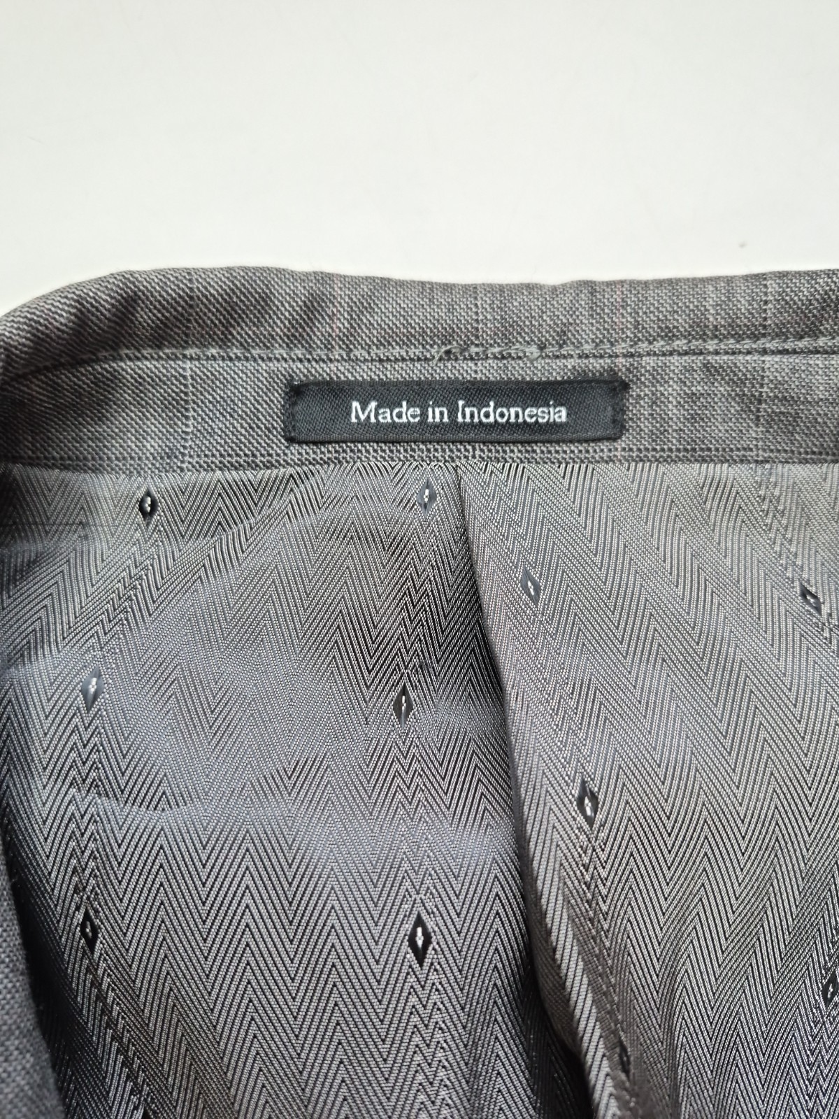 🇺🇸 Joseph & Feiss Mens Wool Sports Coat 44L Gray 2 Button