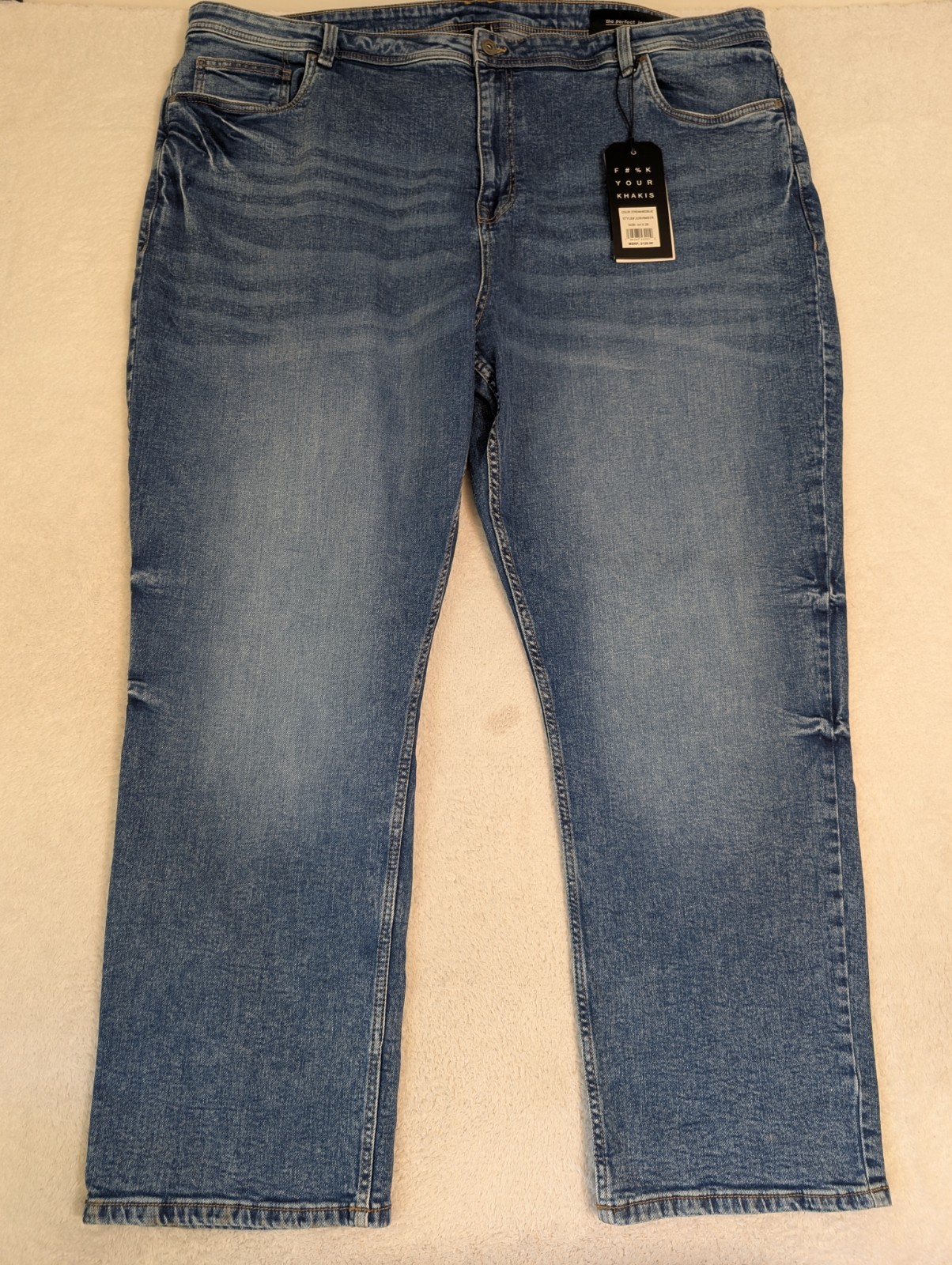 NEW The Perfect Jean NYC Thick Thicc Fit / Men’s Size 44×28 (48″X32″ Real size)