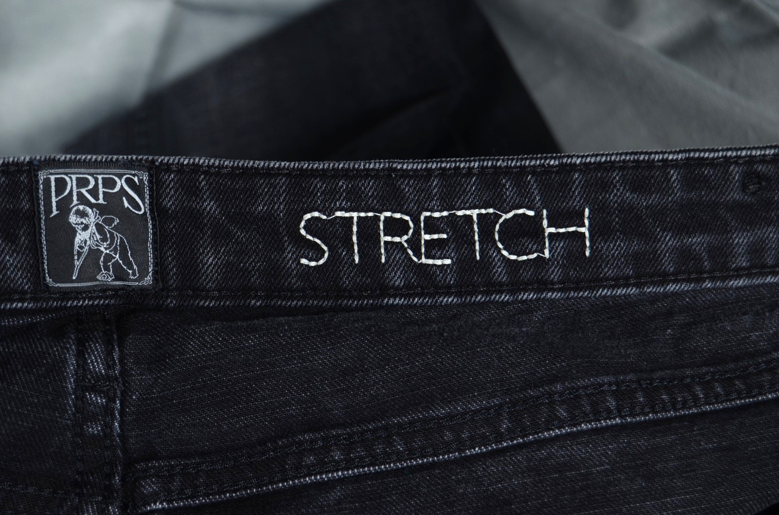 Prps Men’s Windsor Tapered Skinny Fit Cargo Stretch Black Jeans Size 40 40×34
