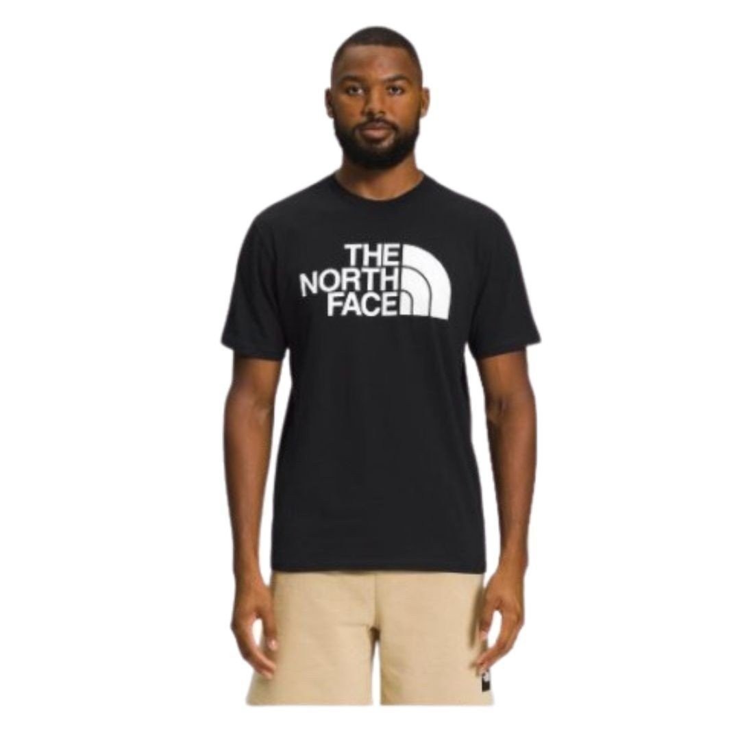 The North Face Men’s T-Shirt Short Sleeve Half Dome Big Logo Regular Fit Tee
