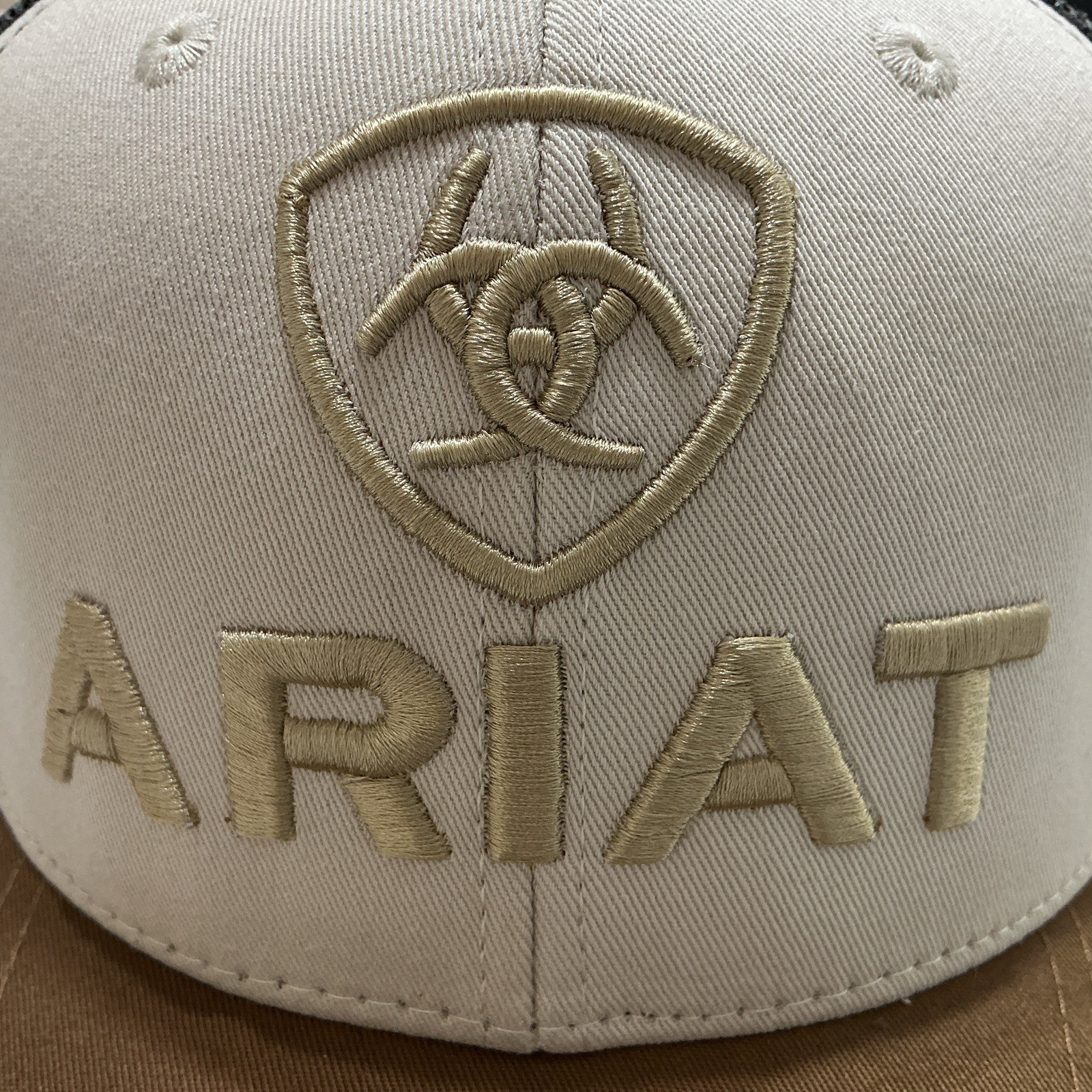 Ariat Mens B-Fit Shield Logo Mesh Back Snapback Cap Hat