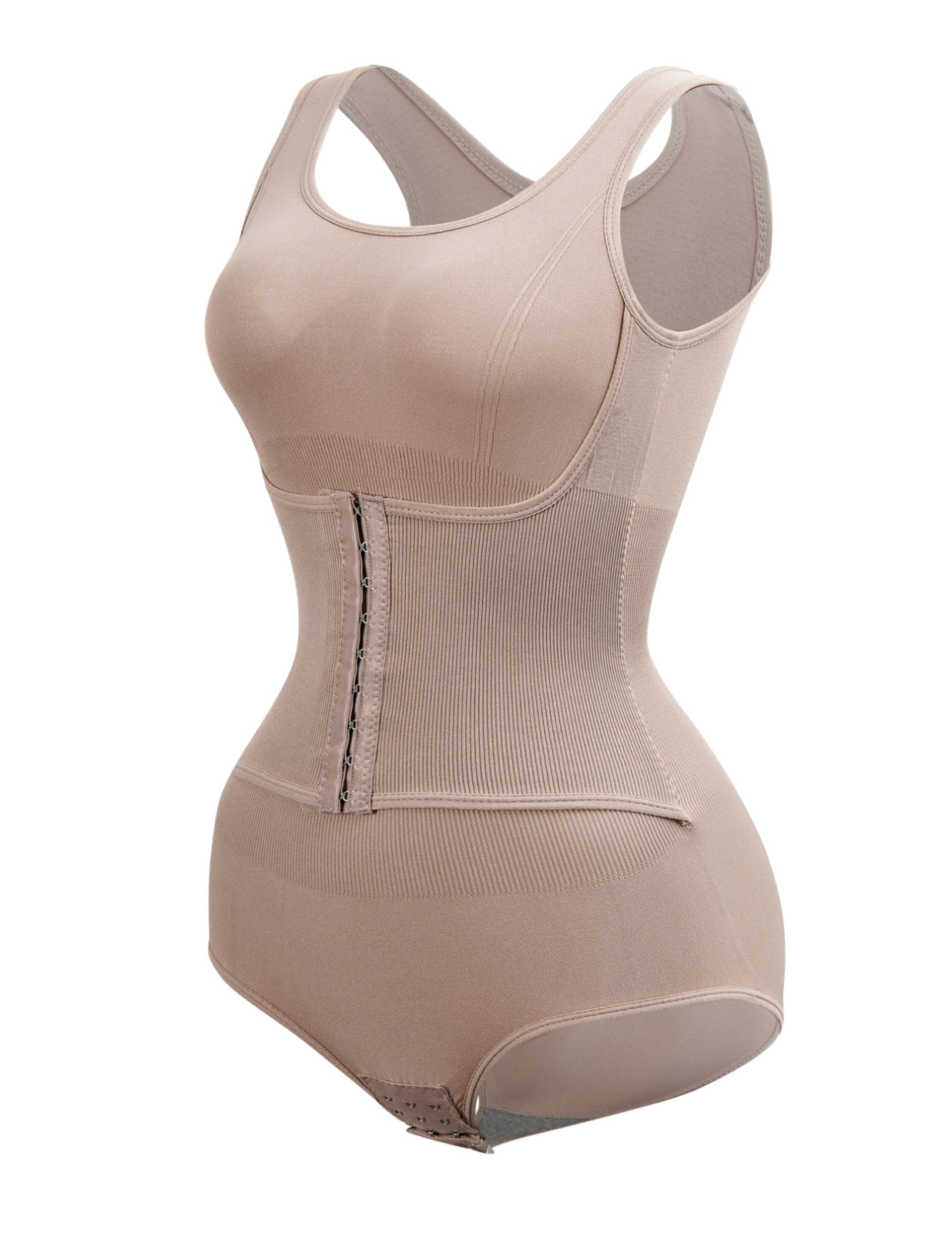 Front Hook Shapewear Bodysuit Tummy Control Breast Lifter Butt Lifter