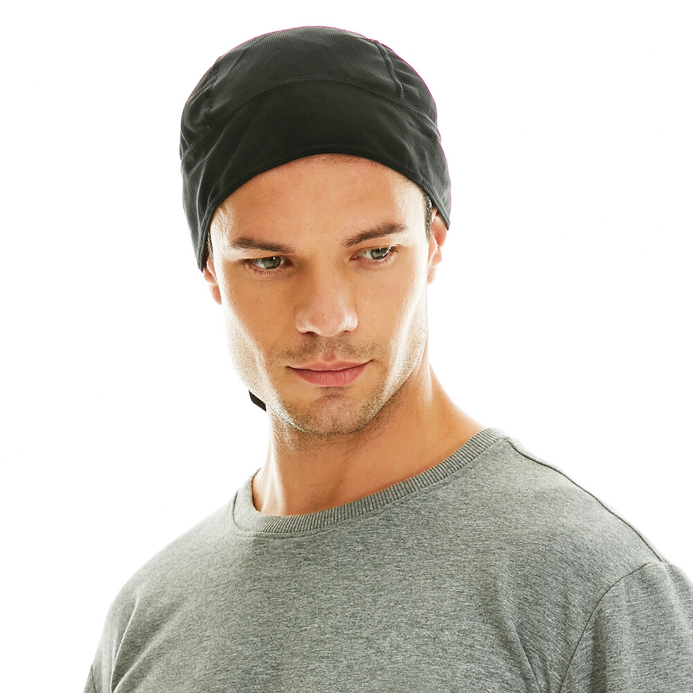 2 Pack Motorcycle Wrap Du Do Black Bandana Paisley Doo Rag Head Skull Cap Durag