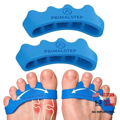 2.0 Firm Edition Toe Separators, Spreaders, Spacers, Large 2.0 Blue
