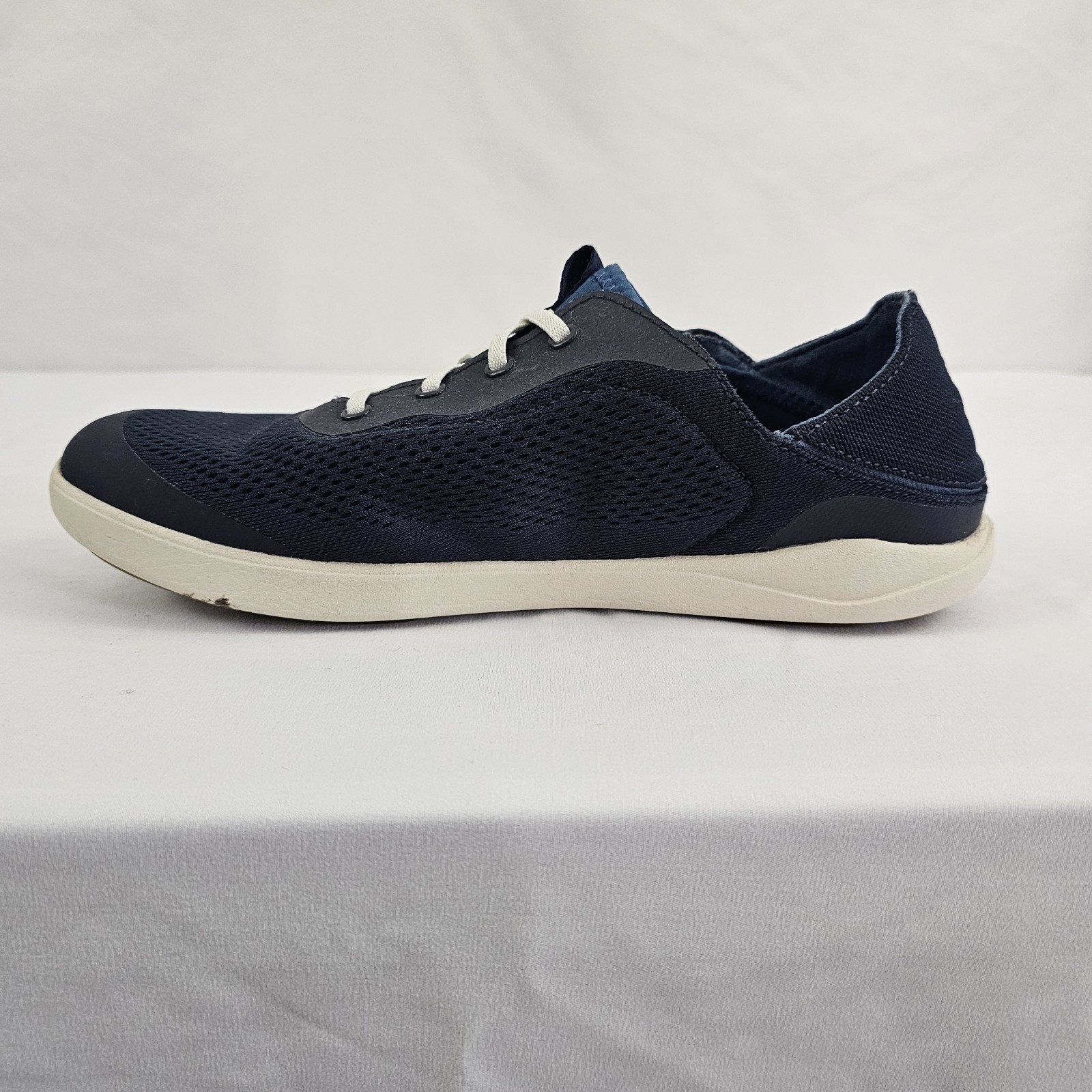 OluKai Moku Pae Boat Shoes Blue Mesh Lightweight Sneakers 10472-DE18 | Men’s 9.5