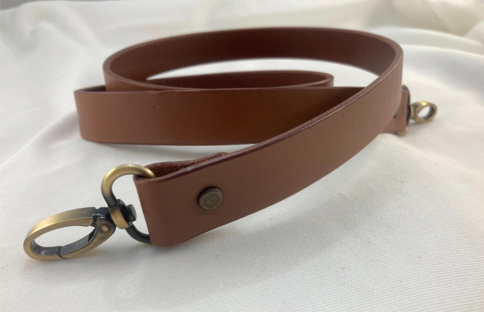 1″ Cowhide Leather Cross Body or Shoulder Purse Bag Replacement Strap 8 lengths