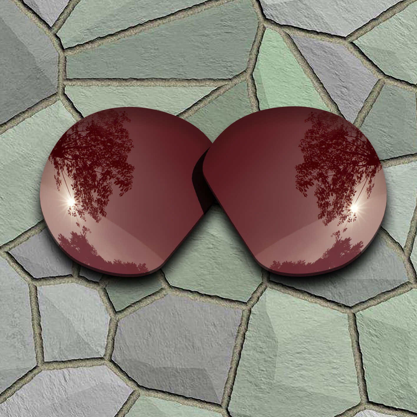 Bronze Brown Polarized Lenses Replacement For-Oakley Clifden OO9440