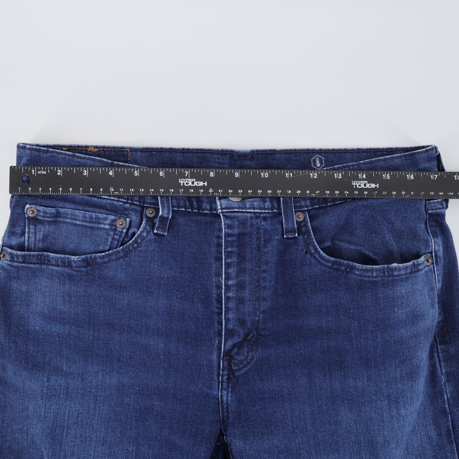Levi’s 502 Regular Taper All Seasons Stretch Tech Jeans Blue Mens 34×31