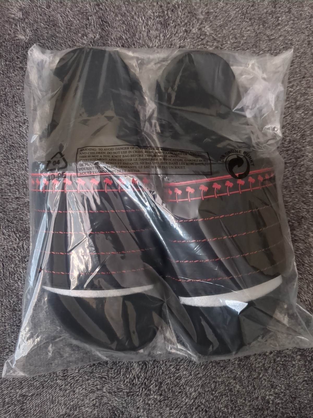In-N-Out Burger 🌴 Drink Cup Slides Palm Tree LTD Edition BLK/RED Men’s Size 12