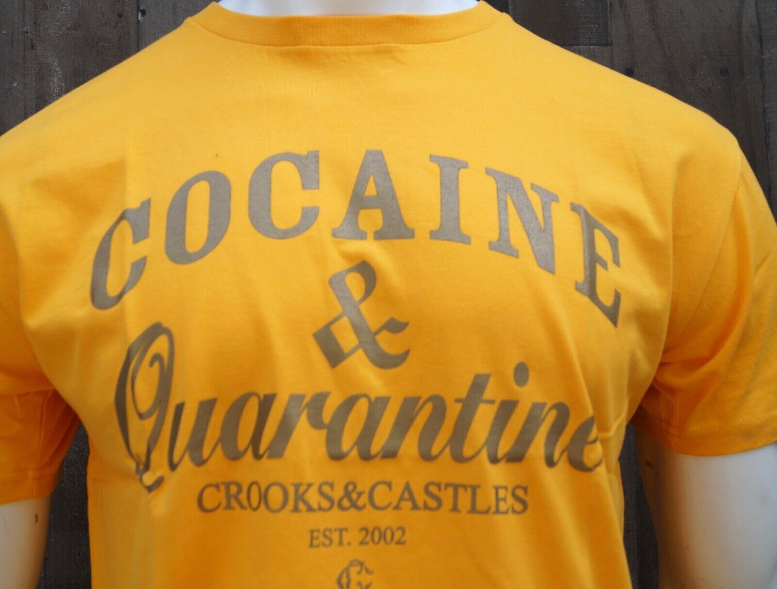 New Crooks Castles Streetwear QS2003712 Coca Mens Graphic S/S T Shirt RCRCA-23
