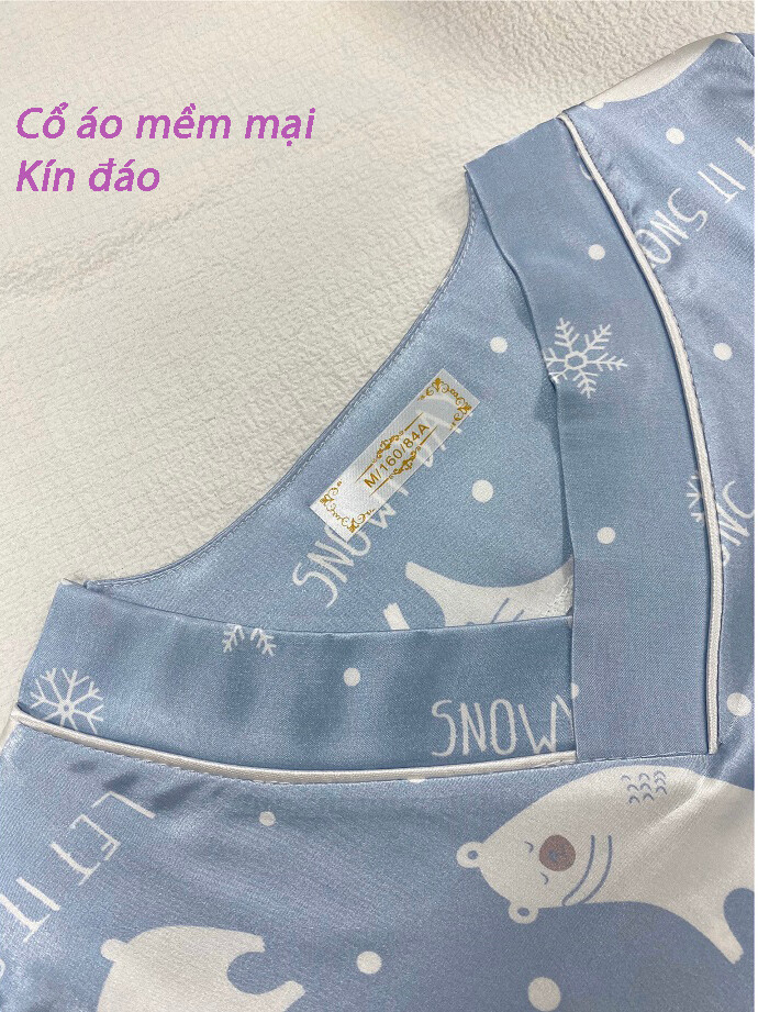 [US Seller] Lovely Short Sleeve Pajama For Women – FREESTYLE- ALL Season