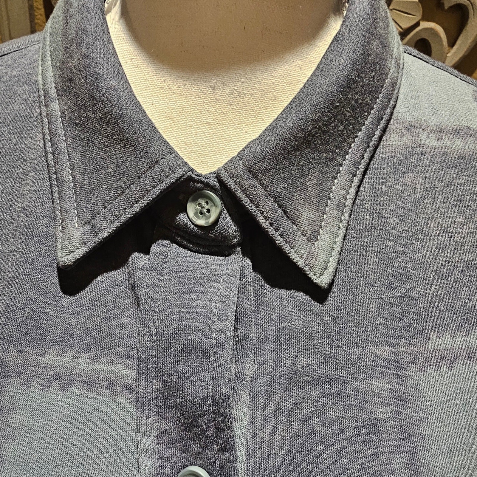 32 Degrees Heat L Soft Brushed Plaid Button Shirt Sage Green Cabincore Cozycore