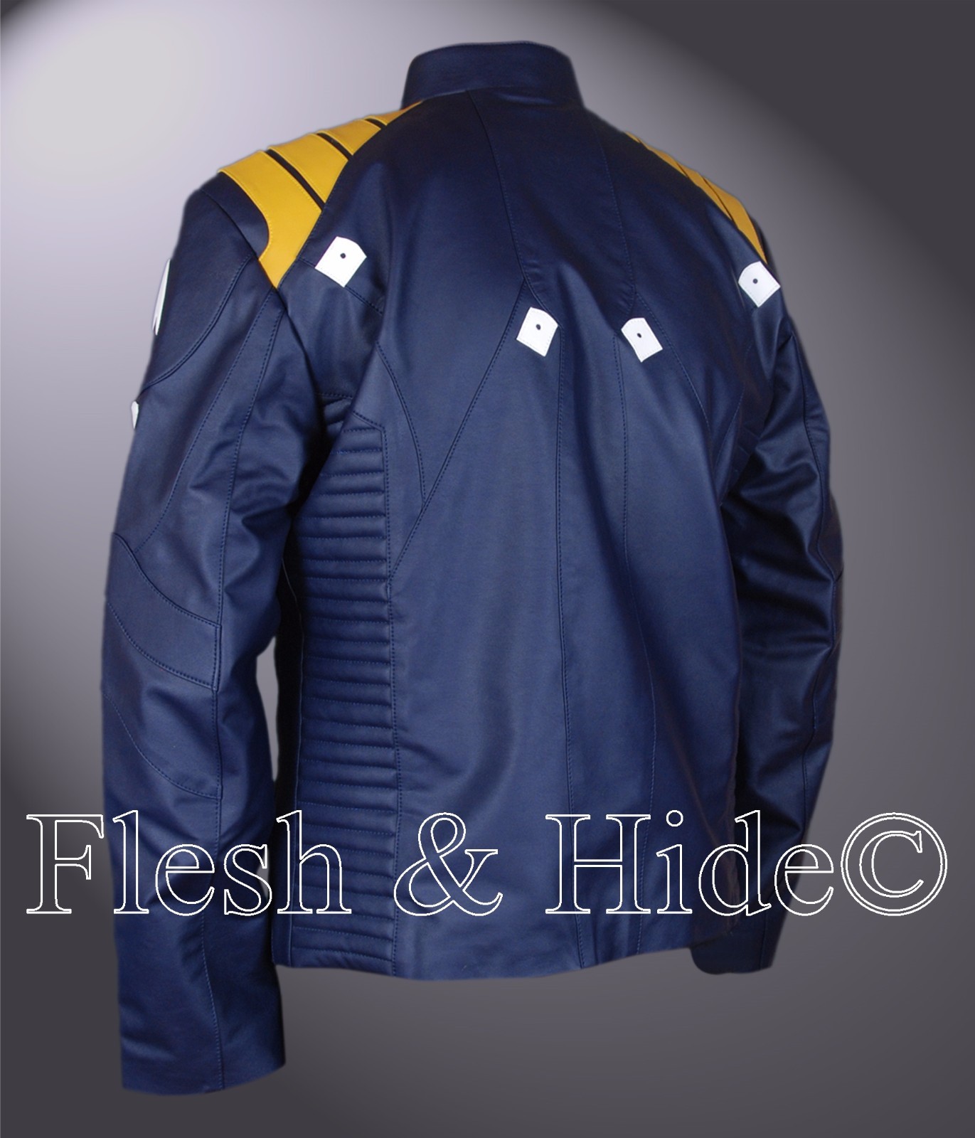 Dark Blue Chris Pine Star Trek Beyond Captain Kirk Jacket
