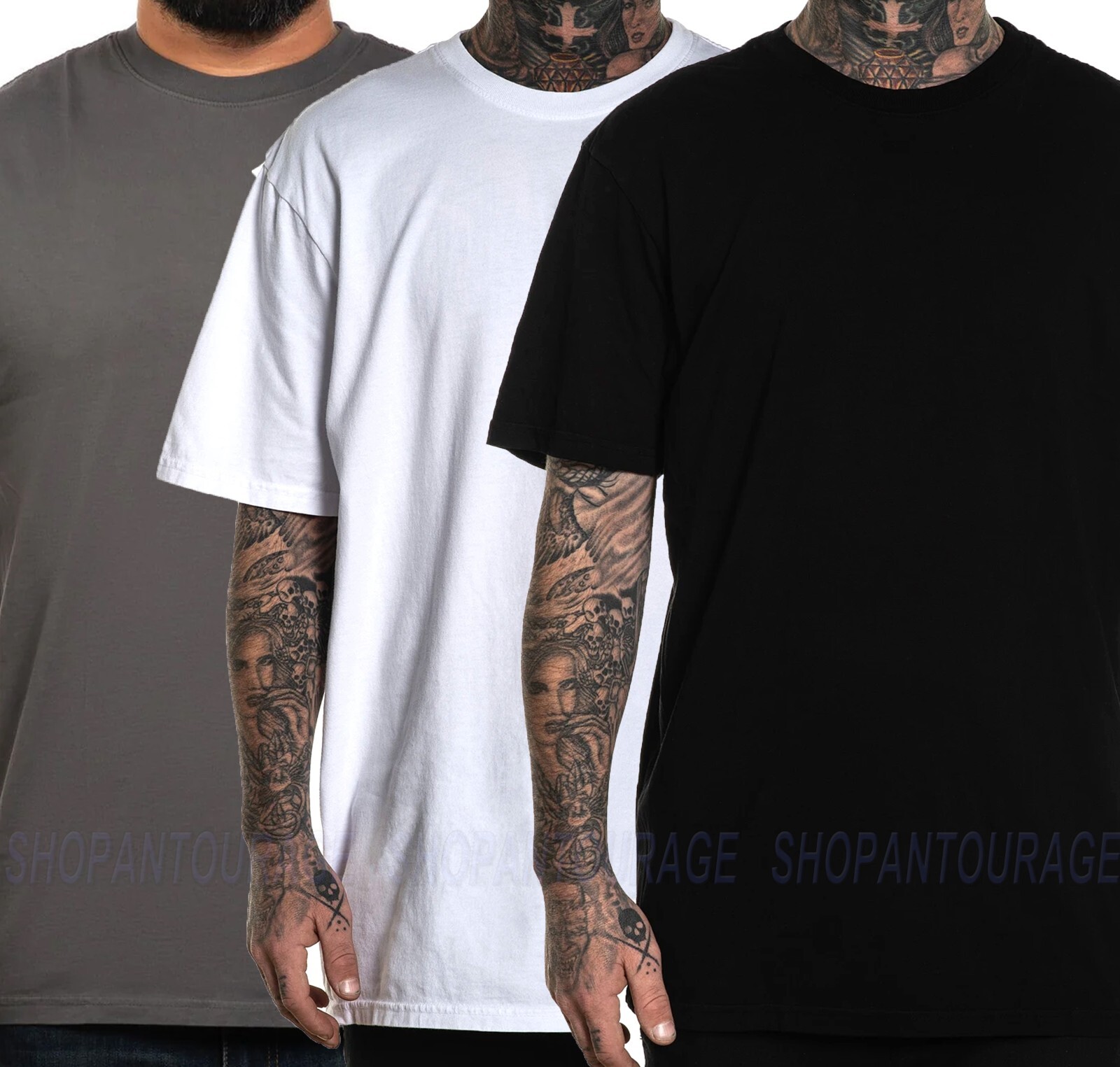 Sullen Solids SCM4199 Premium Basic Plain Short Sleeve T-shirt For Men 3 Colors