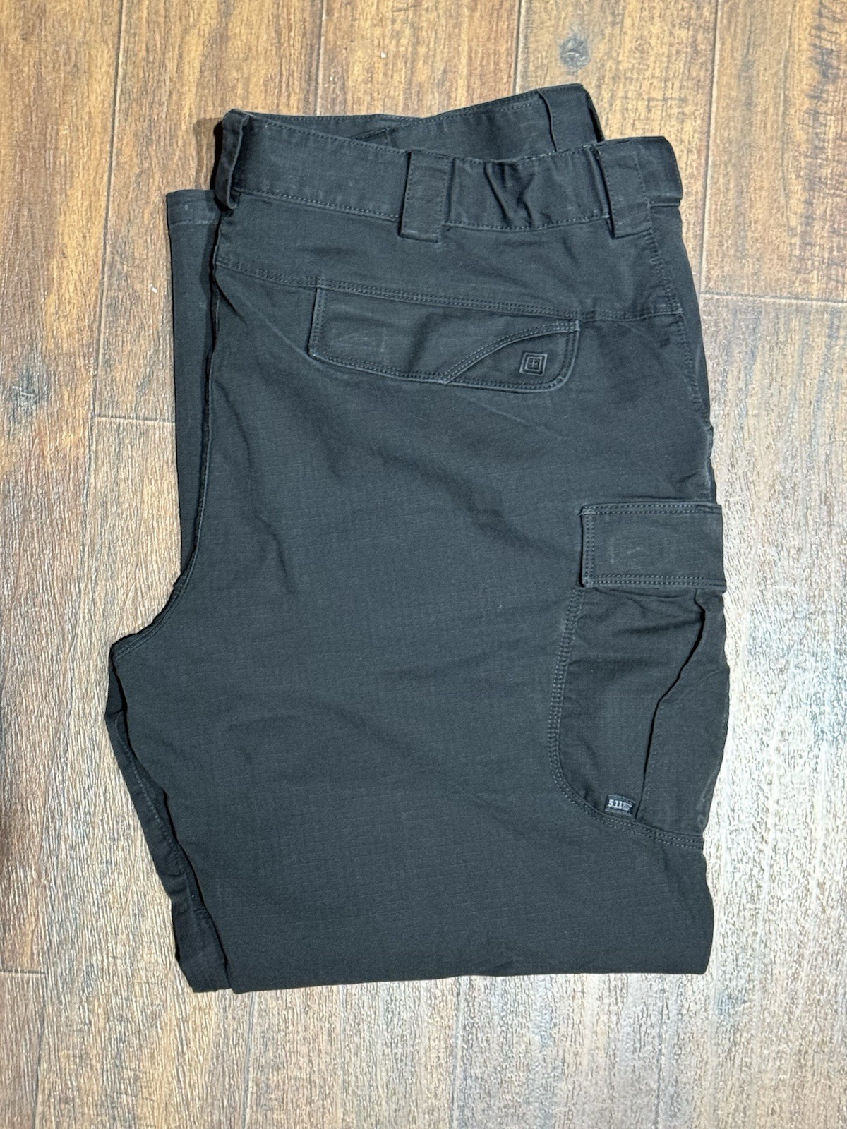5.11 Tactical Men’s Stryke Pants 44×32 Khaki Ripstop Canvas Cargo Separate Pair