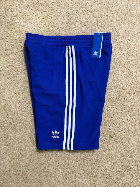 NEW MEN’S ADIDAS ORIGINALS 3 STRIPES TREFOIL SHORTS 10in AUTHENTIC ALL SIZES