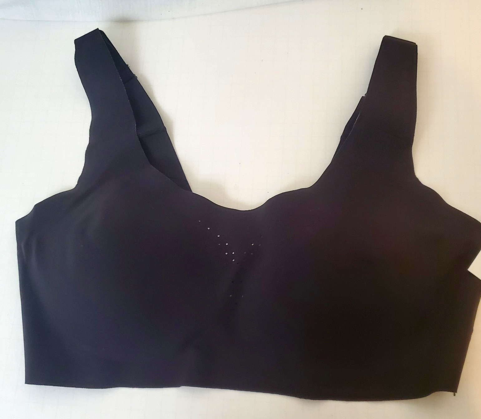 Womens Avia Black Bonded High Support Sports Bra Size L NWT