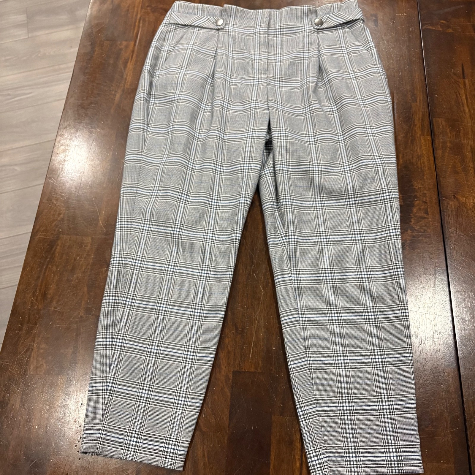 RW & Co Prince of Wales Checkered Pants Women’s Size 12