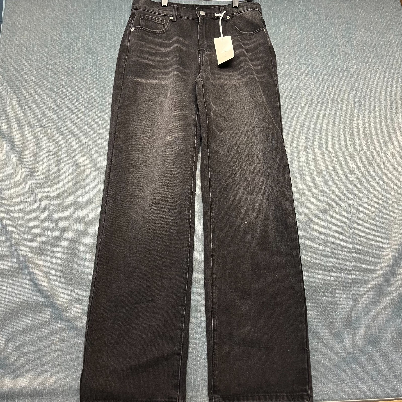 MNML Men’s Jeans Size 30×34 Black Baggy Every Day Denim Loose Fit Vintage