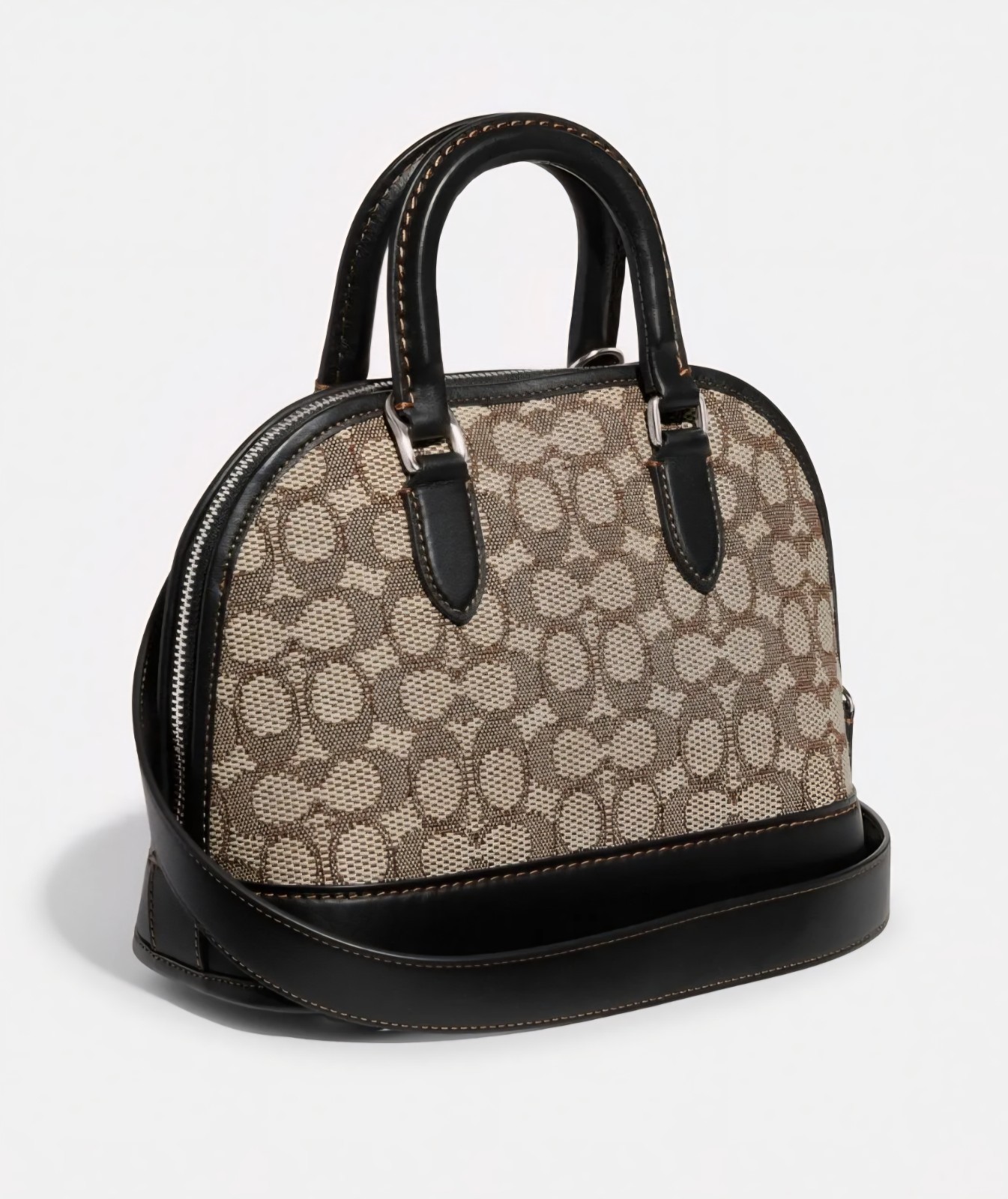 COACH 1941 Revel Bag 24 in Signature Jacquard and Glovetanned Leather