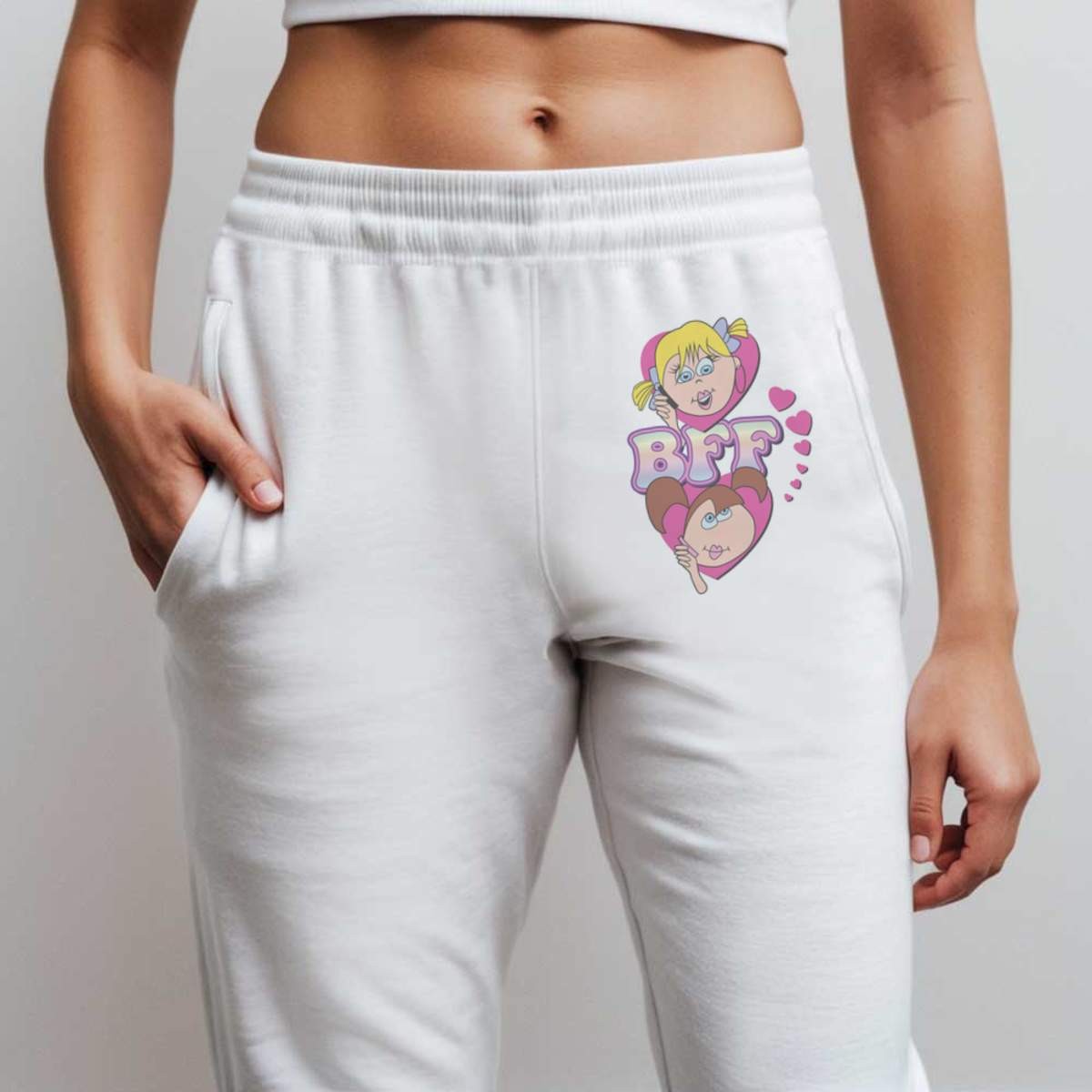‘Best Friends Forever’ Adult Sweatpants / Joggers (JO058605)