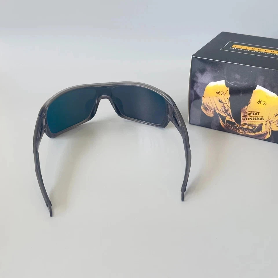 Oakley Turbine Rotor OO9307 Grey Clear Frame Prizm Ruby Lenses Sunglasses W/Box