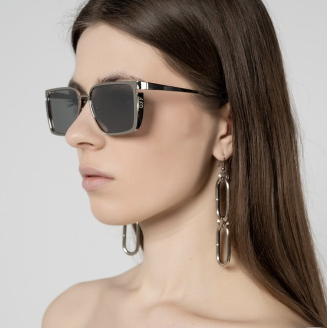 NEW Off-White Yoder OERI121S24MET0017272 Sunglasses 56mm 100% Authentic