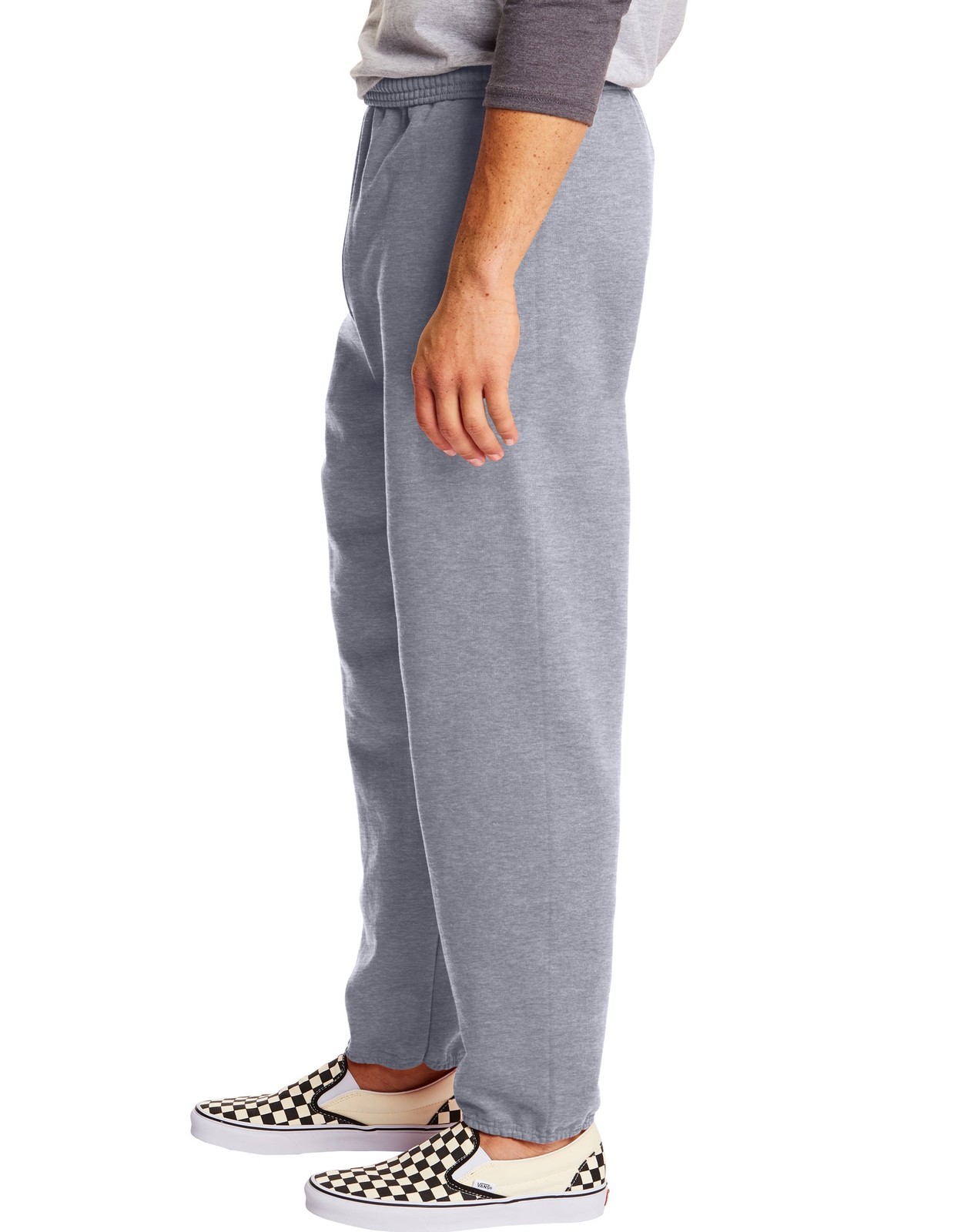 Hanes Sweatpants Fleece 2-pack Men’s EcoSmart Drawcord Cotton Blend 32 inseam