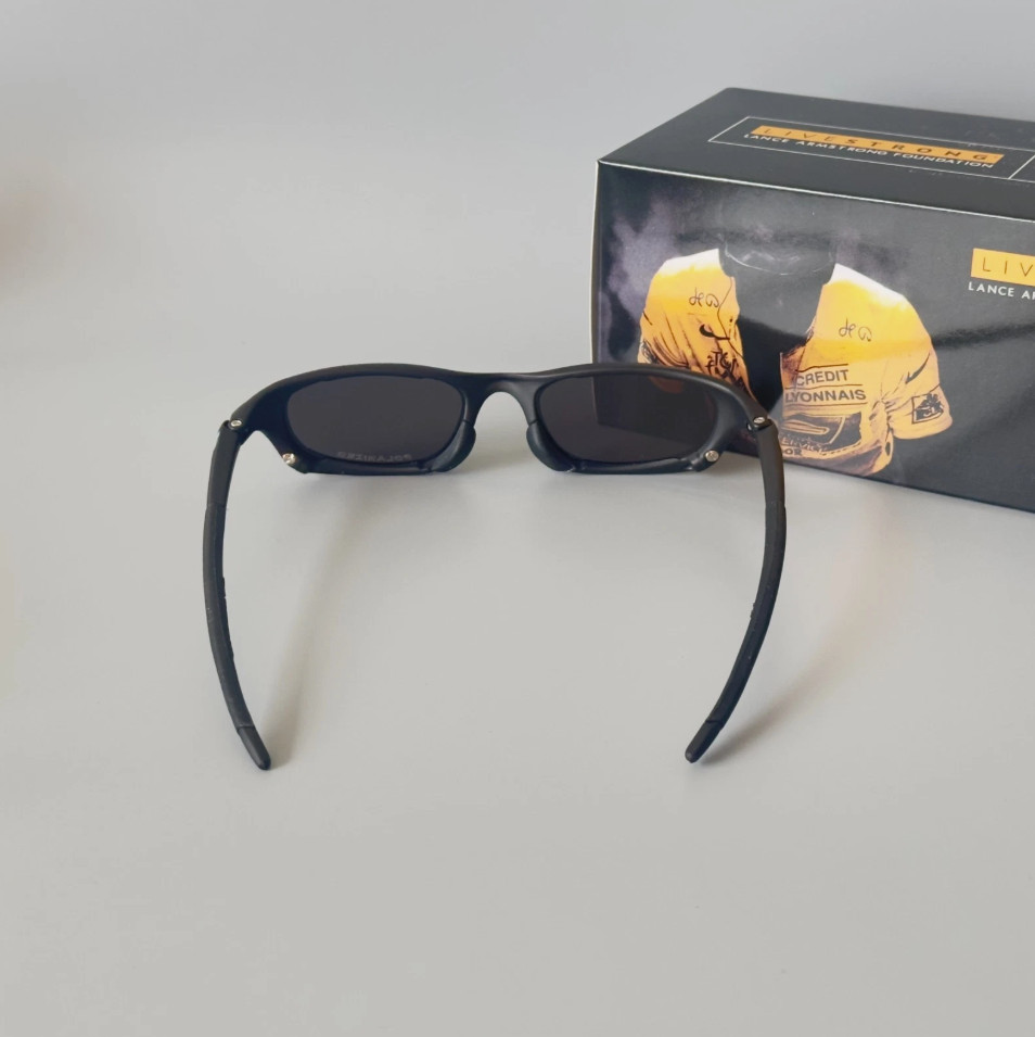 Oakley Magnesium Four Sunglasses Black Frame Black Lens Vintage