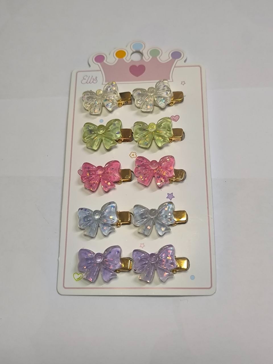 10 Pcs Flower Mini Hair Clips – Cute Floral Hair Accessories for Girls & Women