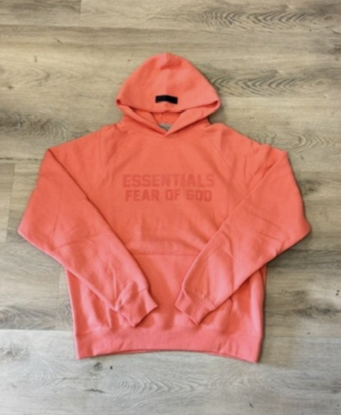Fear of God Essentials Coral Hoodie Size M