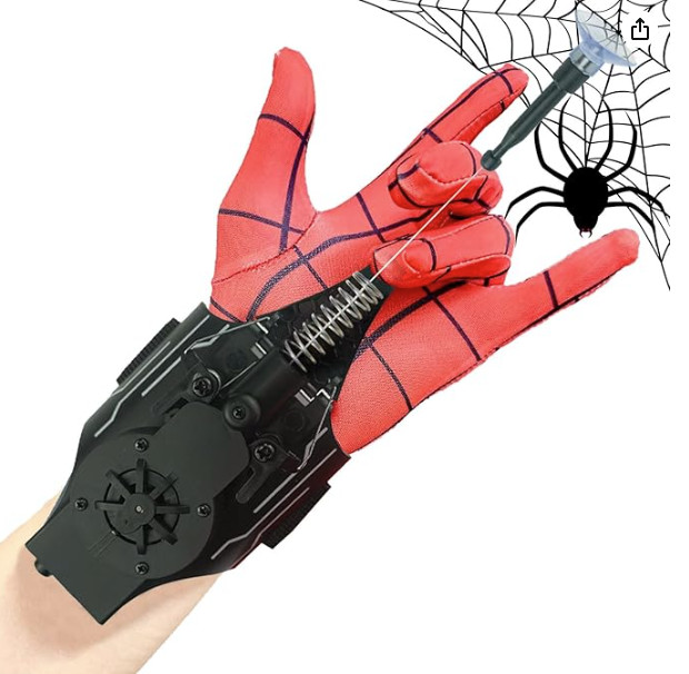 Web Shooters, 8 FT Spider Silk Launcher for Kids, Spider Web Shooter Toy