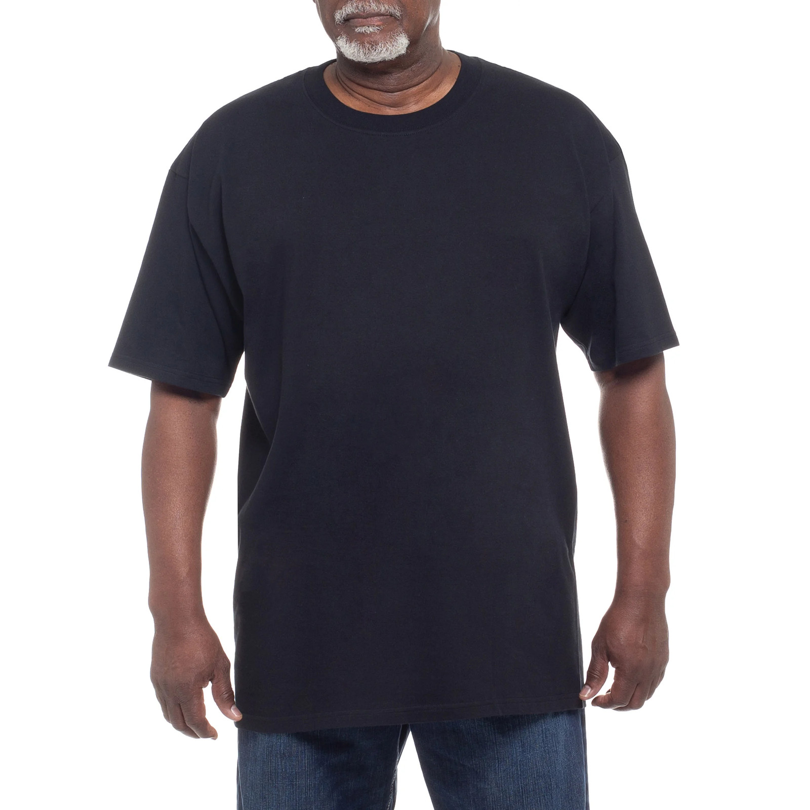 Kirkland Signature Men’s Heavyweight Crew Tee, 6-pack 100% Cotton Tagless