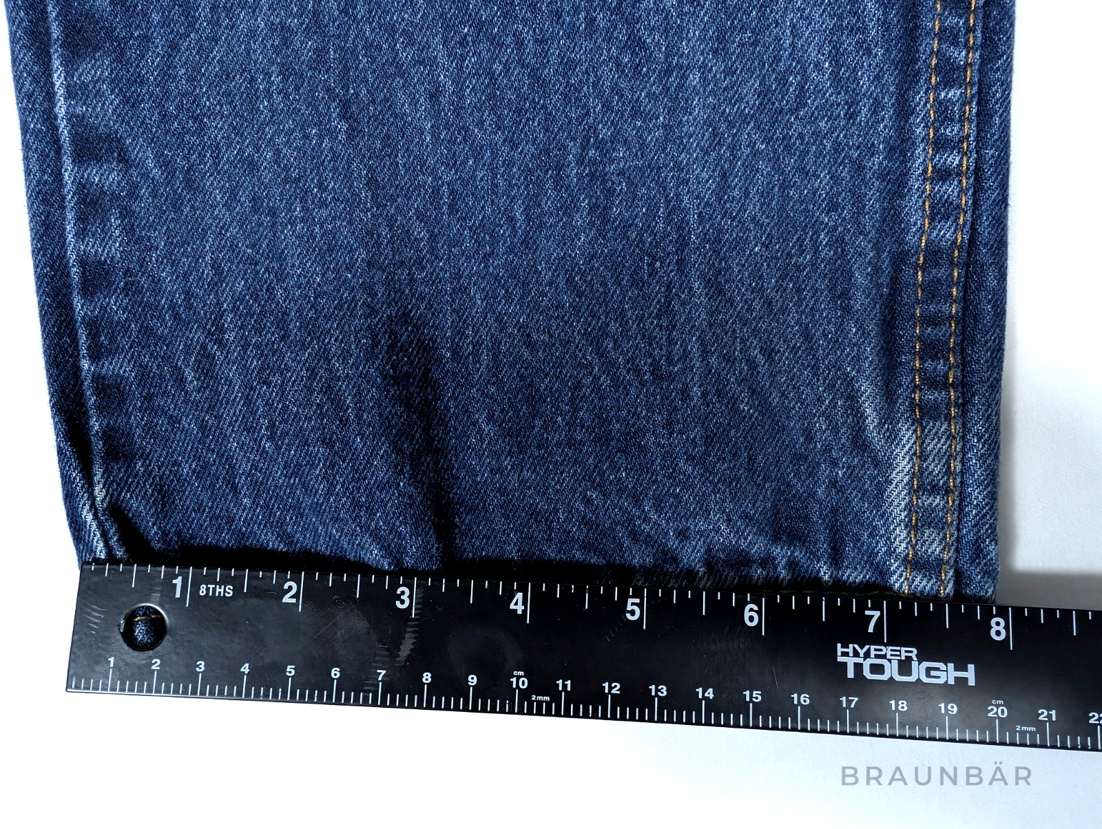 Levis`s 550 Relaxed Fit Jeans Men`s 34×28.5, Blue Denim 100% Cotton