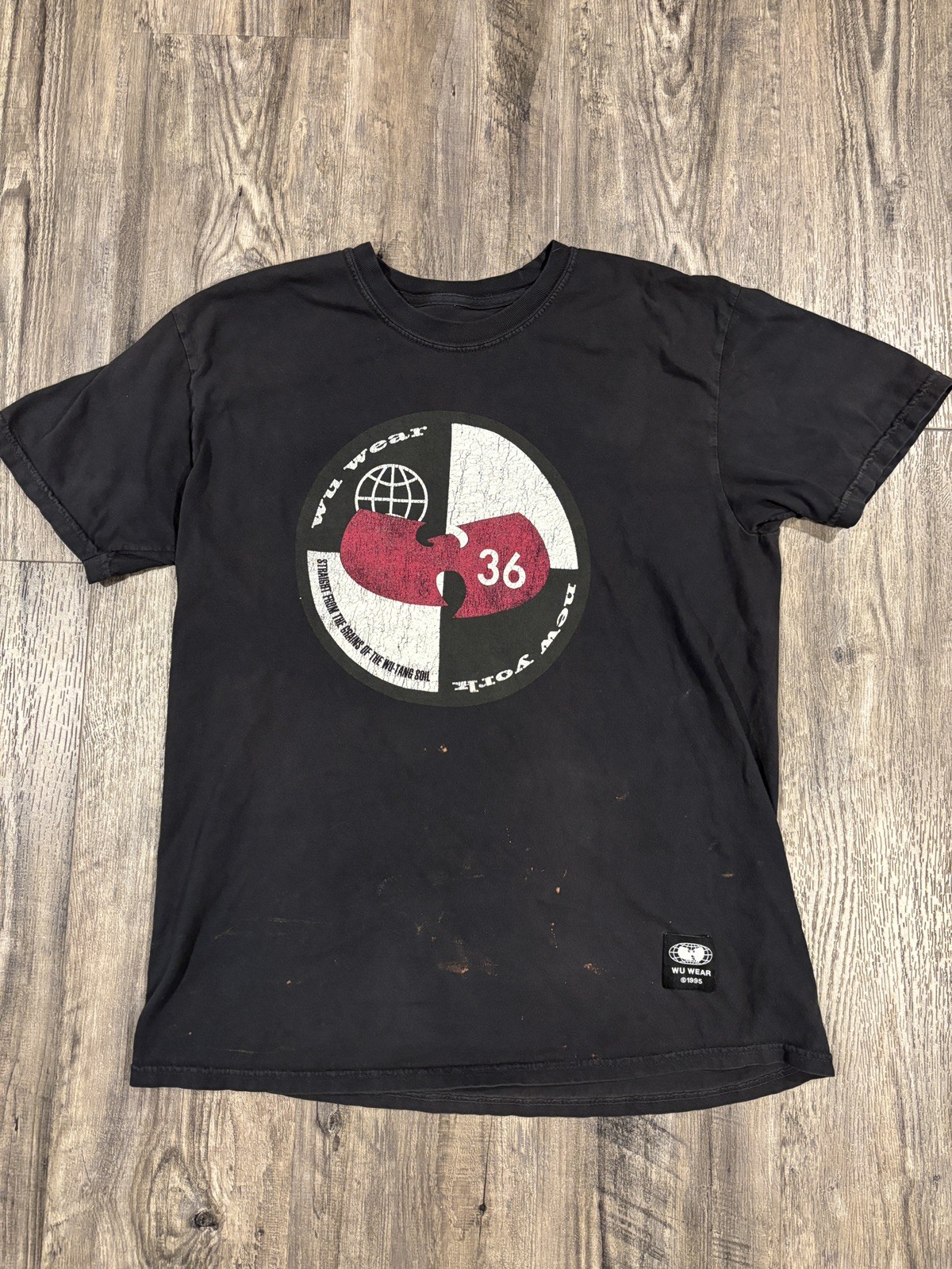 Wu-Wear Shirt Size L Wu-Tang Clan Raekwon Ghostface Killah see description