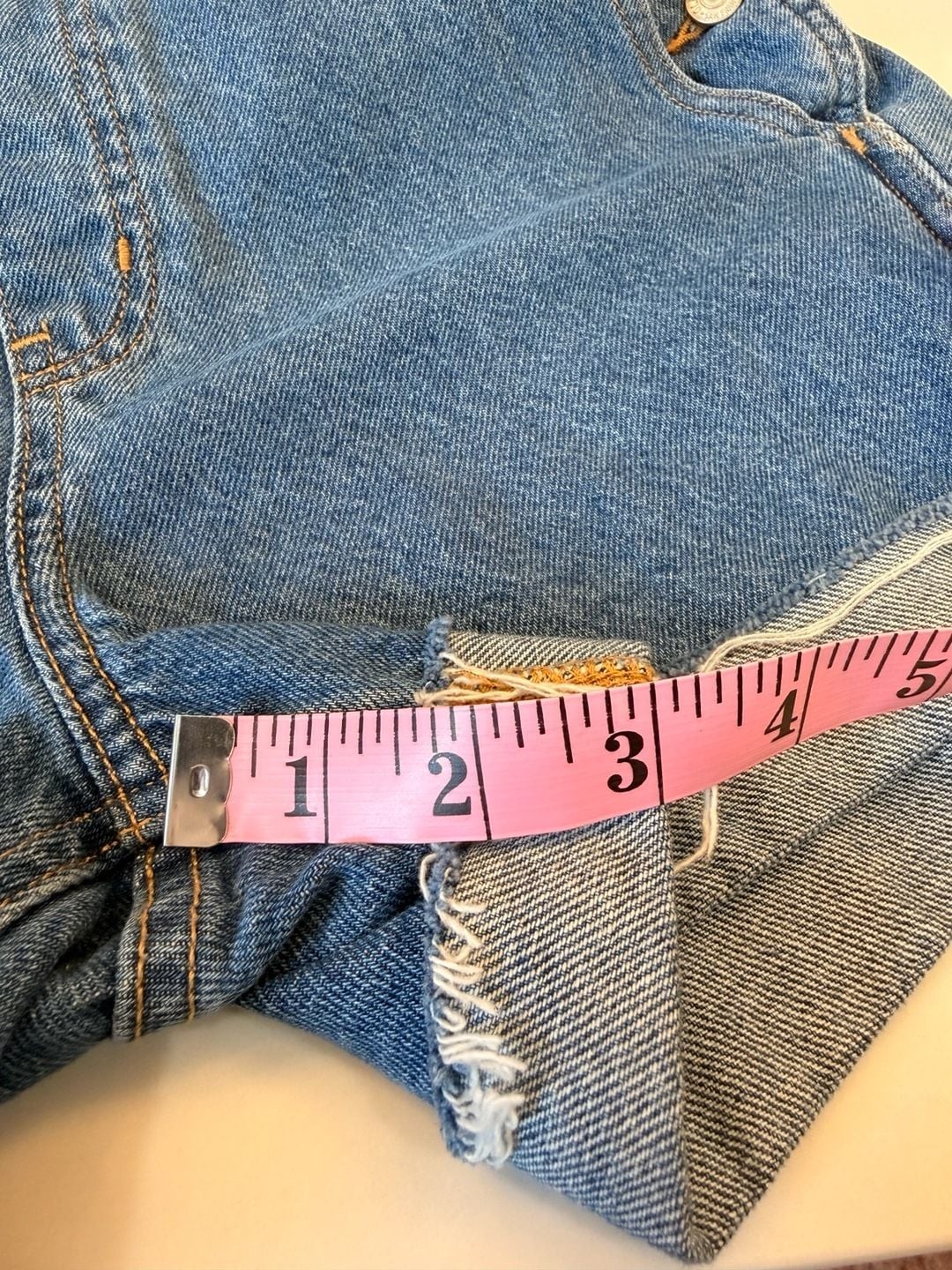 Old Navy Denim Overall Shorts Size S