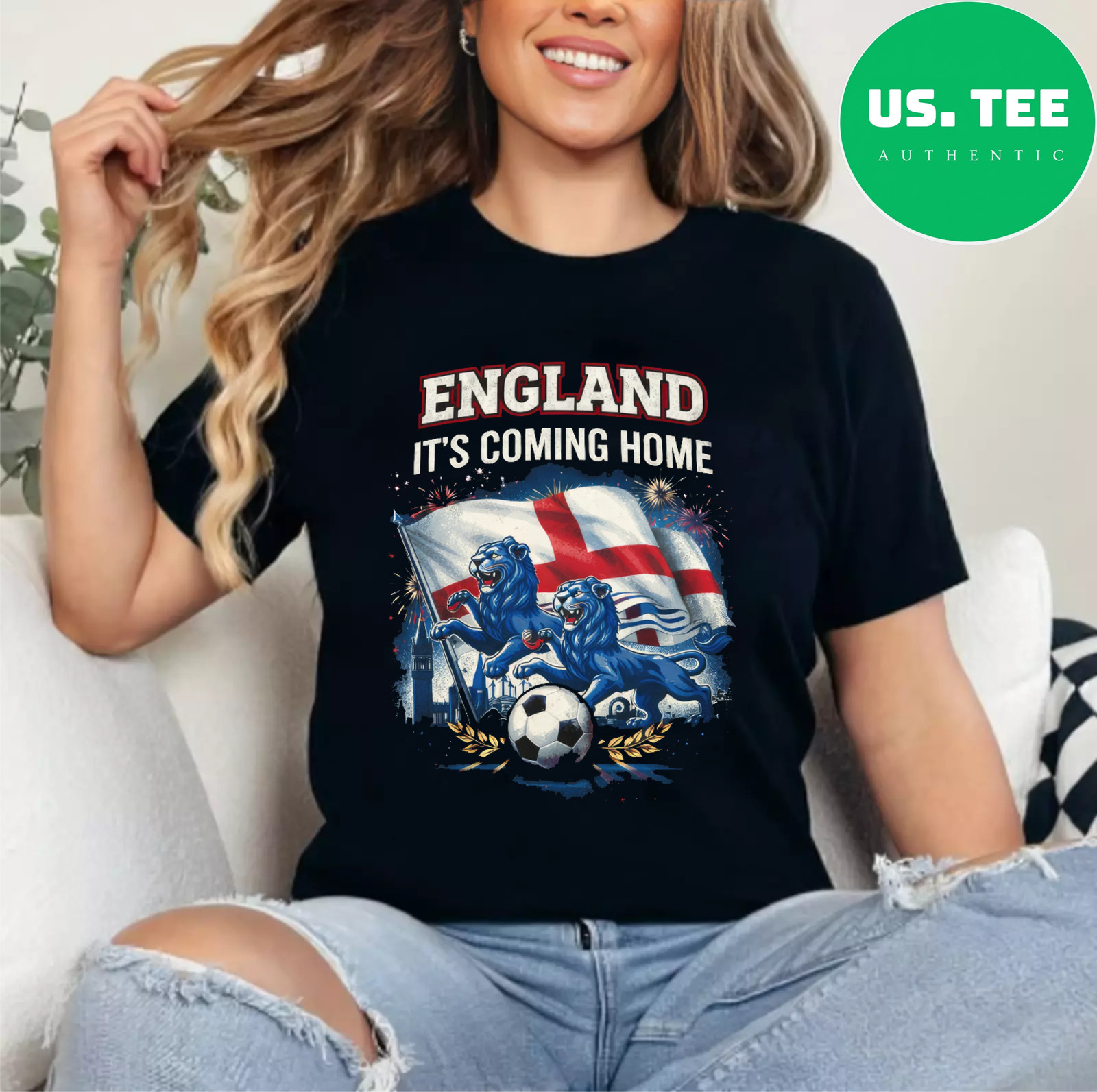 England It’s Coming Home World Cup 2026 T-Shirt Football Fan Gift