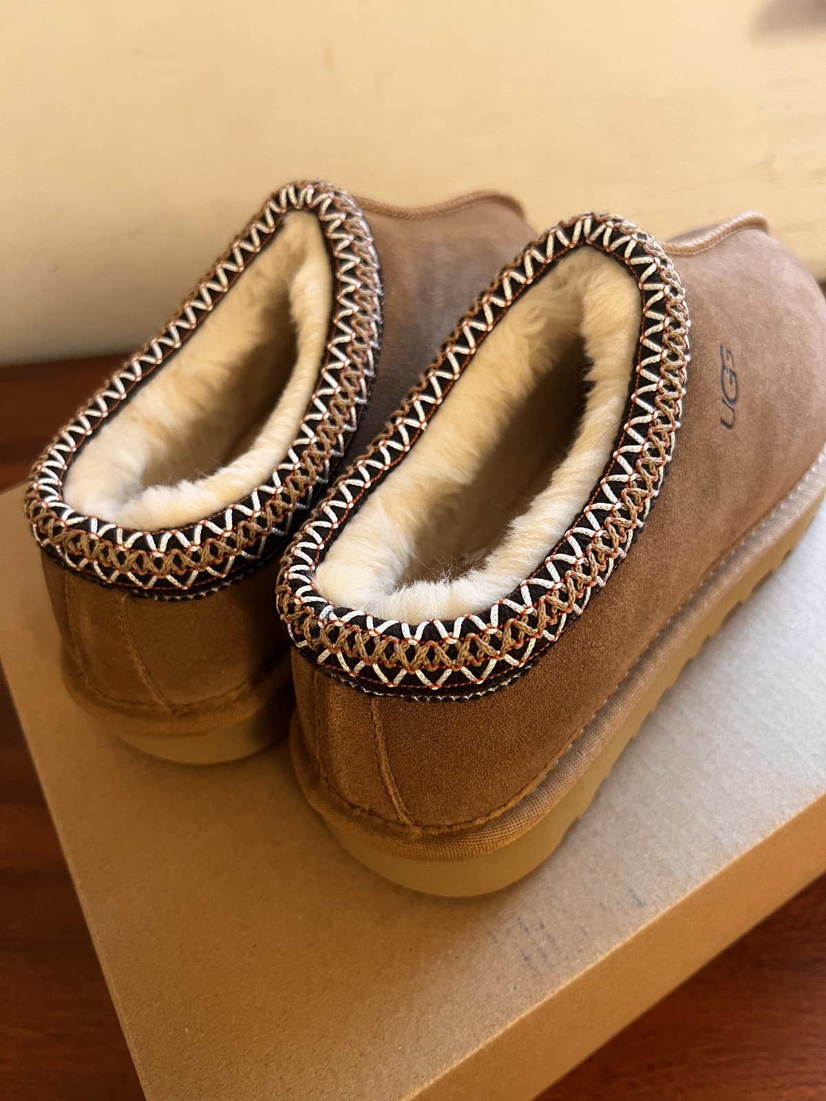 🩷 UGG Women’s Tasman II Slipper Chestnut Authentic Women’s Size USA Seller 🇺🇸