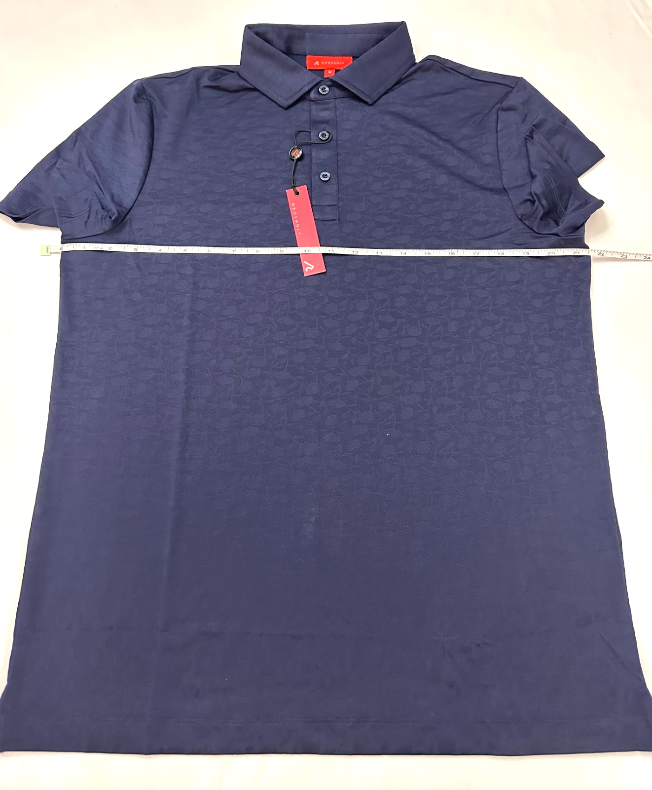 Redvanly Rodin Polo Color Midnight Navy Size Medium New No Tag