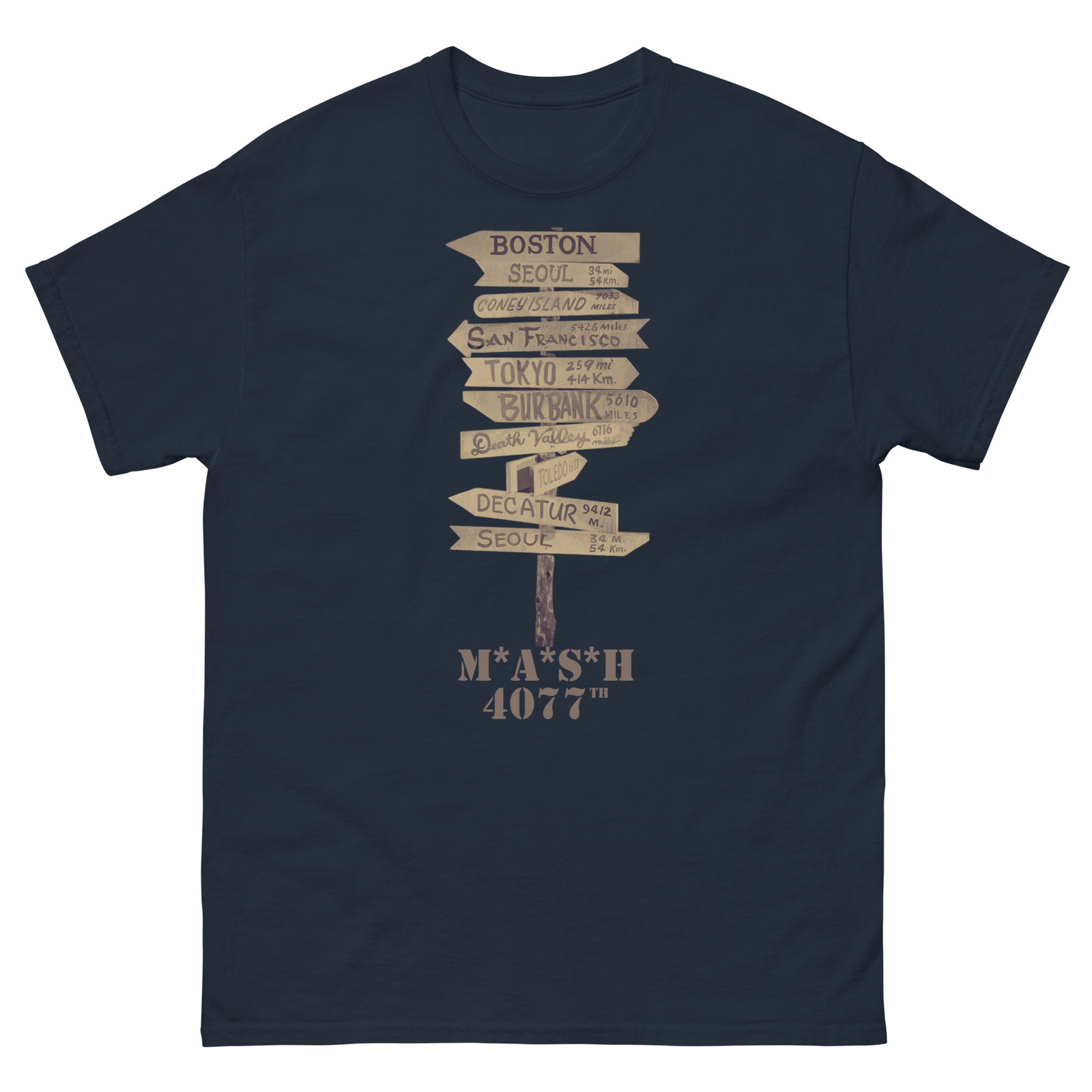 M.A.S.H. Classic TV Show T-Shirt | Vintage Style | Retro Tee