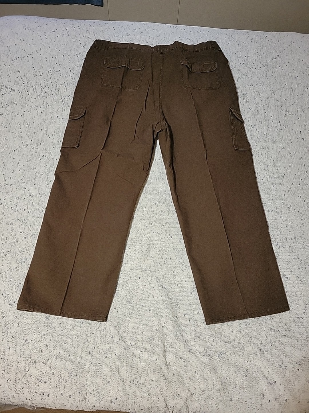 Scandia Woods Elastic Waist Pleated Cargo Pants 48×28