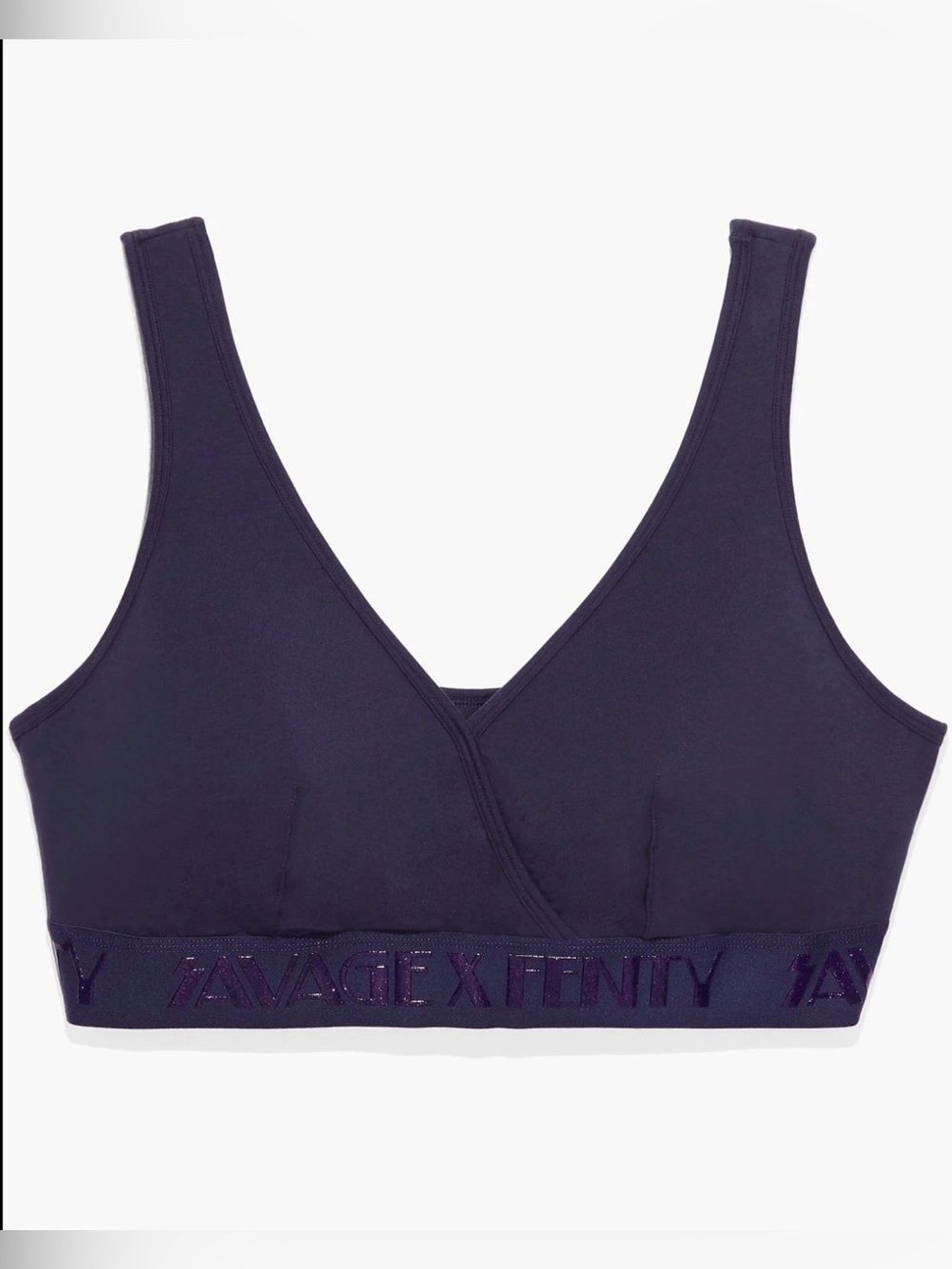 Savage X Fenty NWT Plus Women 3X Vaporwave Forever Savage Bralette in Navy Blue