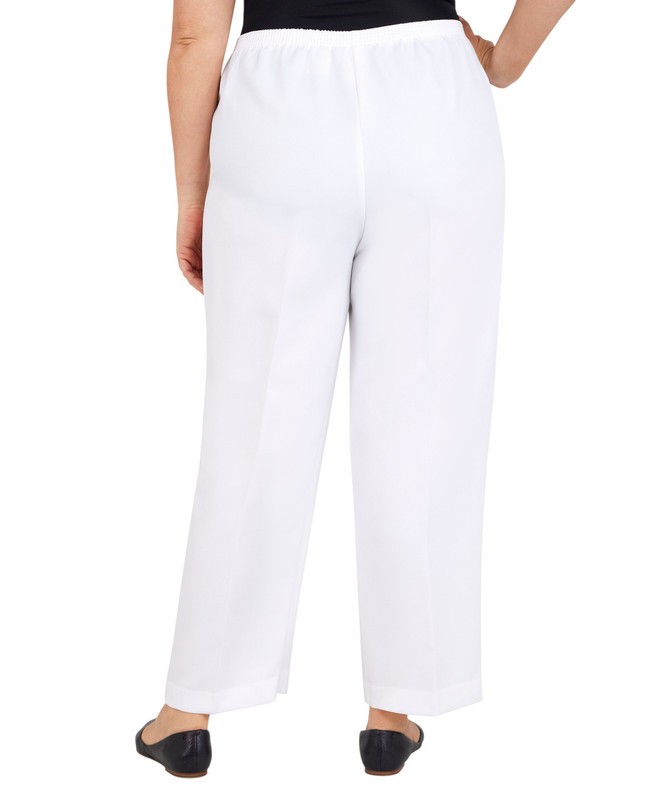 Alfred Dunner Women’s Plus Size Classic Straight-Leg Pants