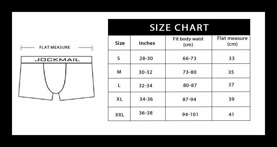 JOCKMAIL Sexy Men’s Underwear Briefs U convex Pouch Design Cotton Underpants US