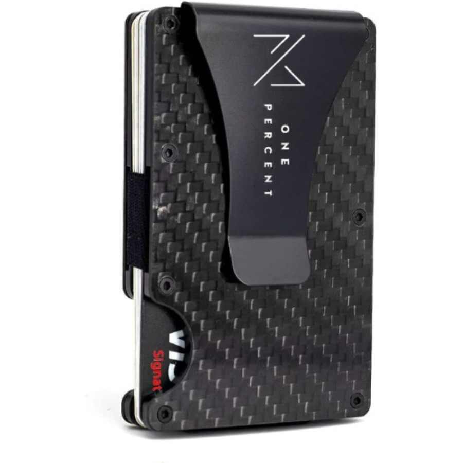 Men’s RFID Blocking Slim Money Clip Wallet Card ID Holder Thin Minimalist Gift