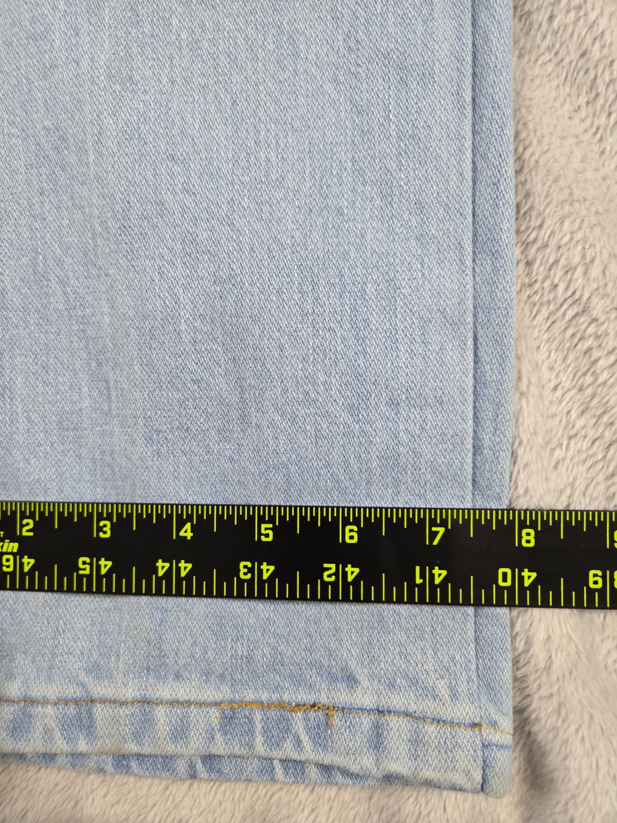 Wrangler Light Blue Jeans Mens Size 36 x 34 Country Western Cowboy Denim 936GBH