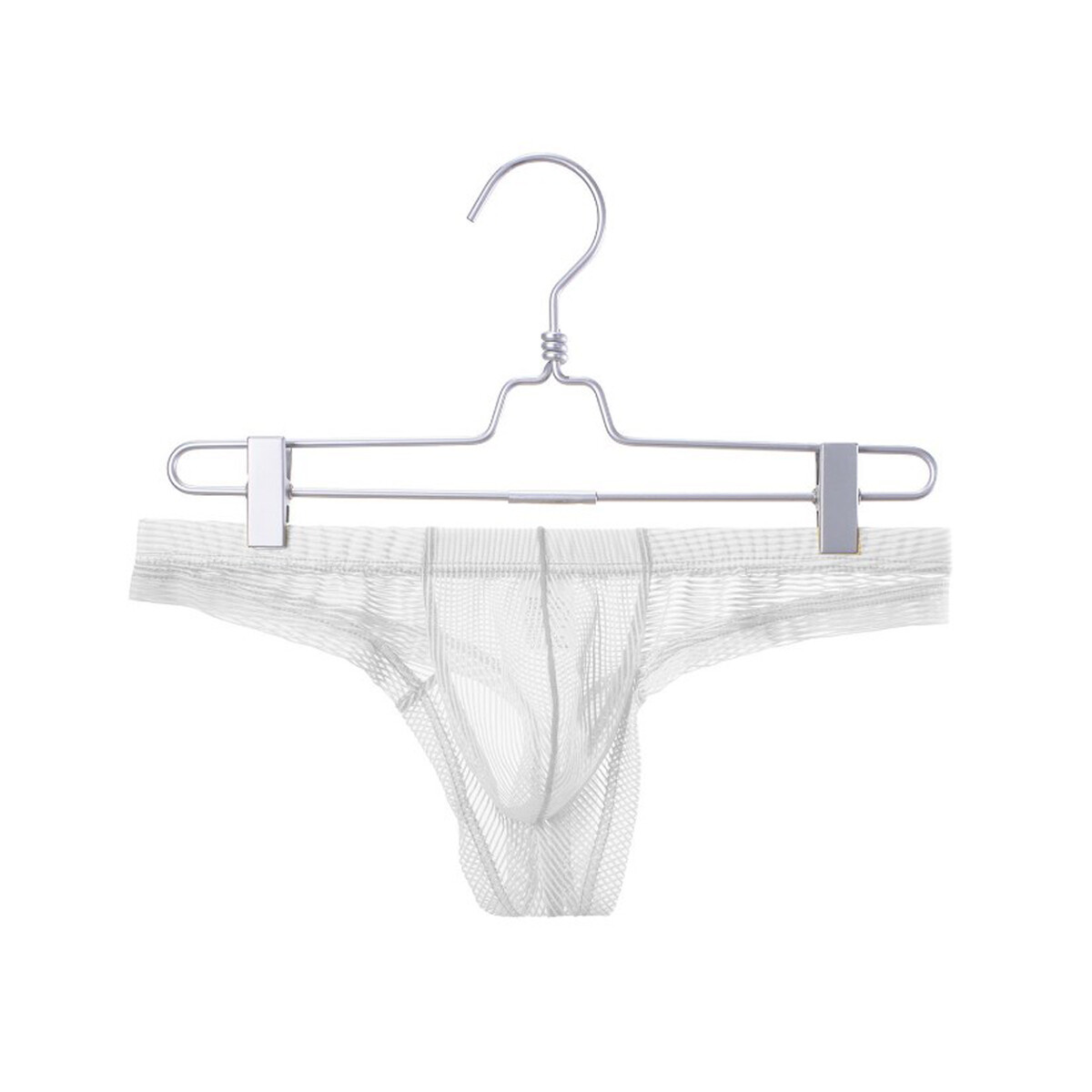 Men’s Sexy Underwear See Through G Strings Thong Briefs Pouch Underpants T-back