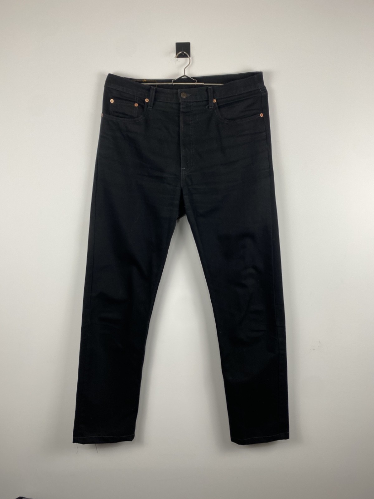 Levi’s 615 Orange Tab Black Jeans W36 L36 Made in USA Vintage Y2K