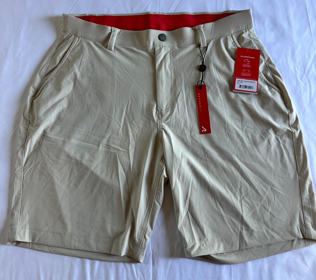 Redvanly Hanover Short 9″ Color Stone Size Large New With Tag